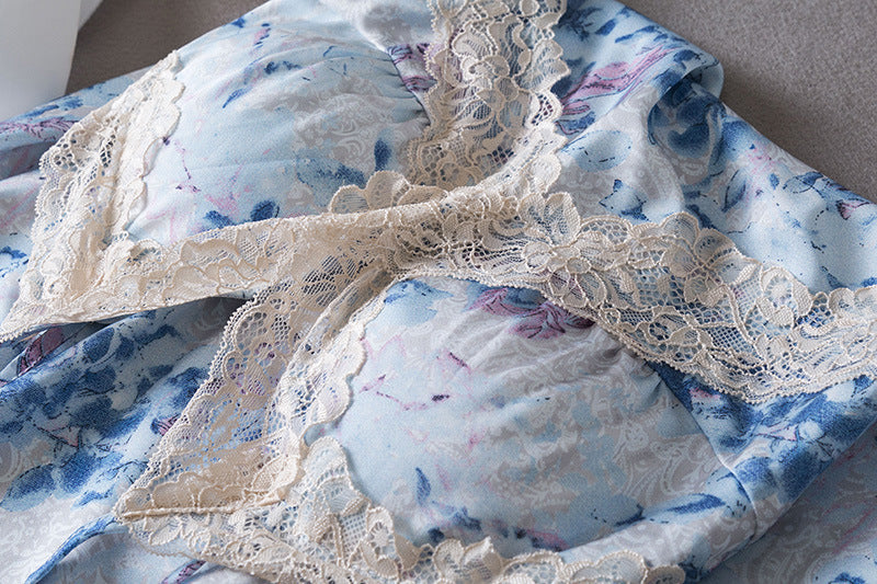 Pastels and Lace Shorts & Camisole