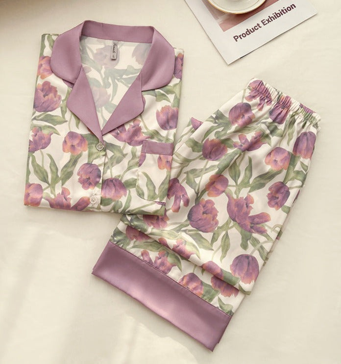 Mauve Tulip Pajamas