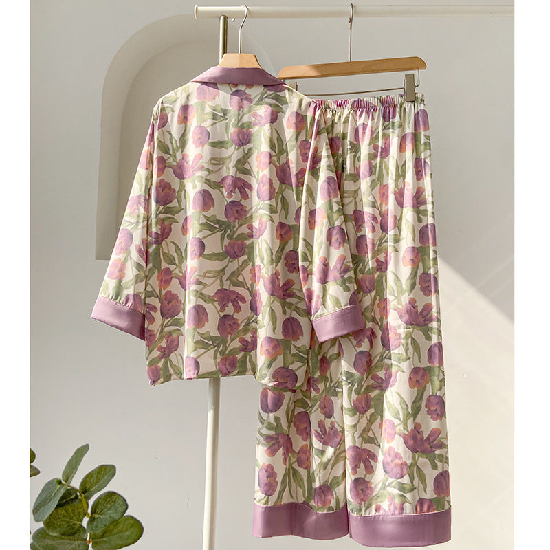 Mauve Tulip Pajamas