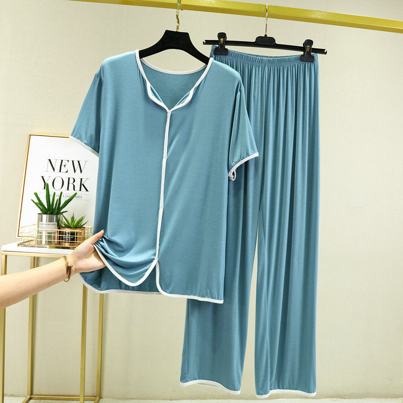 Short Sleeve Modal Fabric Pajamas