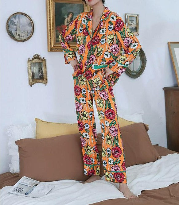 Van Gogh's Flower Pajamas