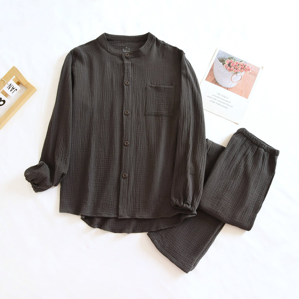 Gauze Crepe Cotton Pajamas