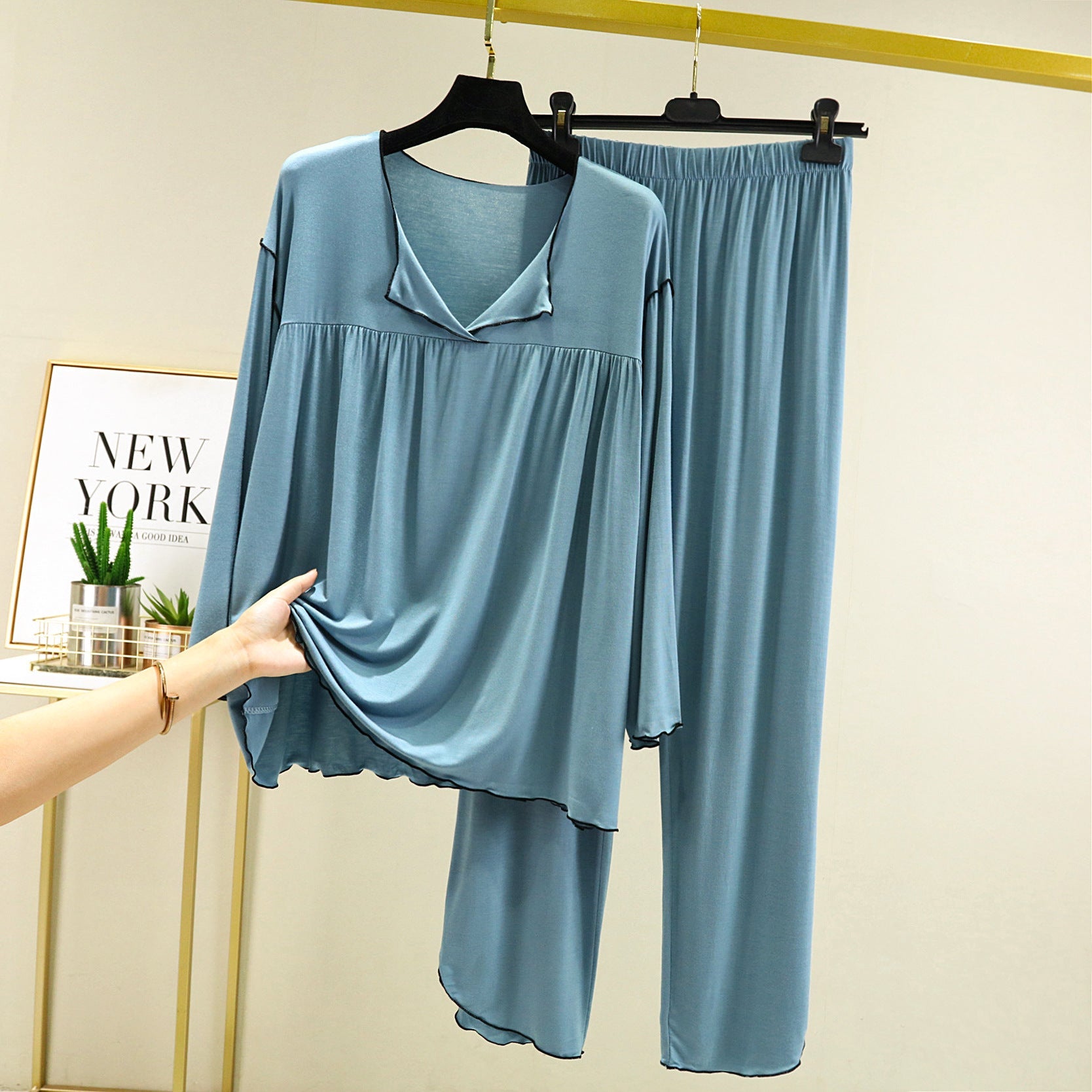 Stylish Smock Modal Pajamas