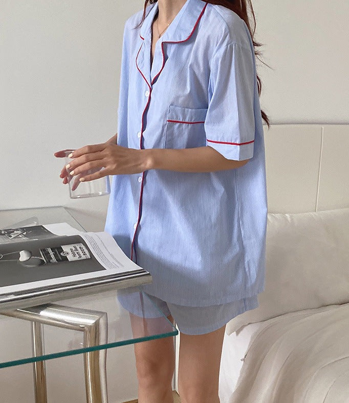 Cool Blue Short Pajamas