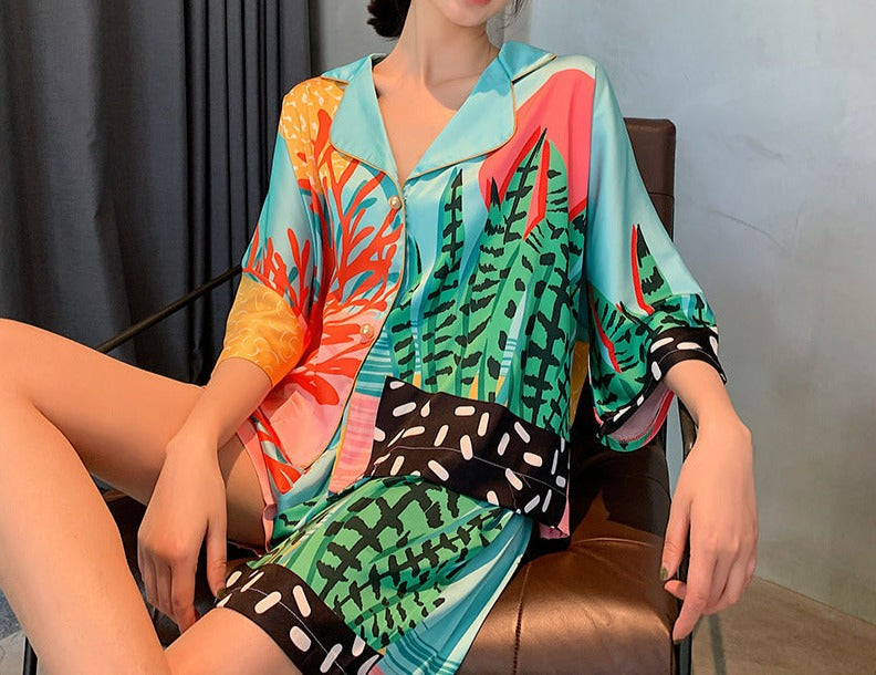 Seafaring Short Pajamas