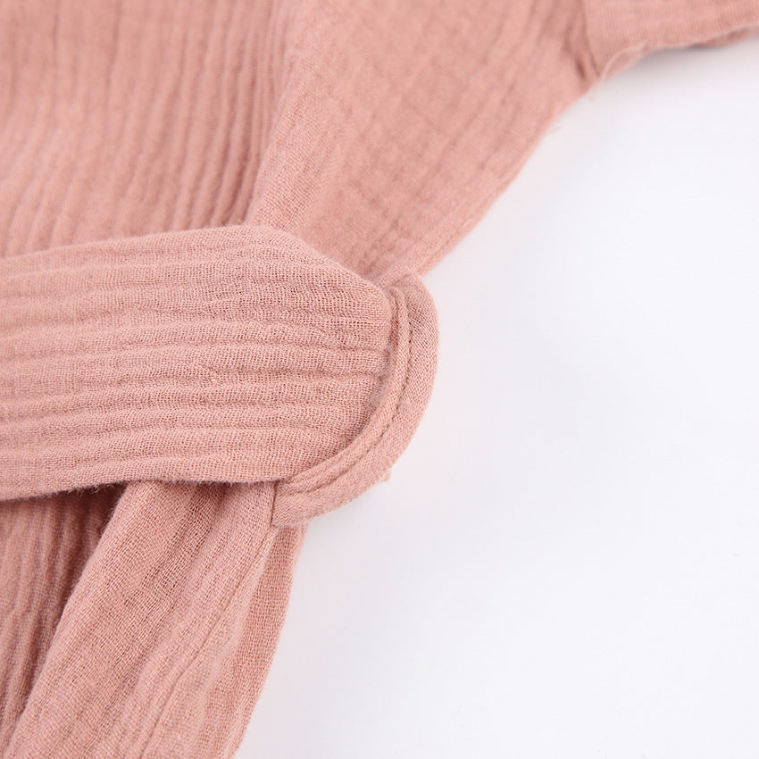 Soft Cotton Gauze Robe