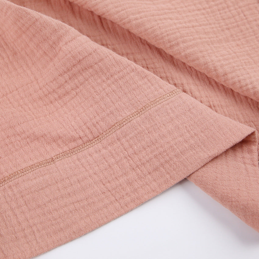 Soft Cotton Gauze Robe
