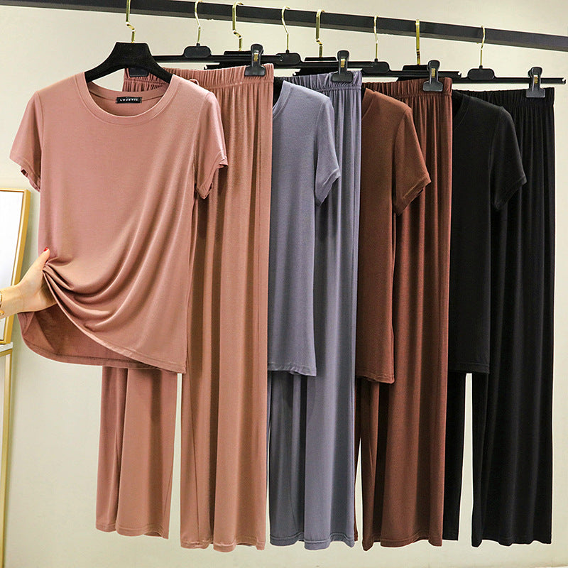 Classic T-Shirt Modal Fabric Pajamas
