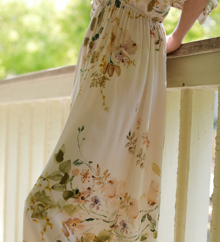 English Garden Viscose Nightgown