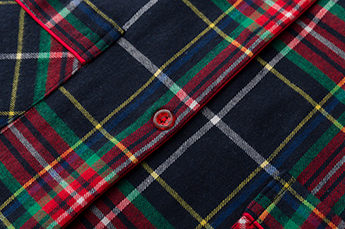 Winter Flannel Tartan Plaid Pajamas