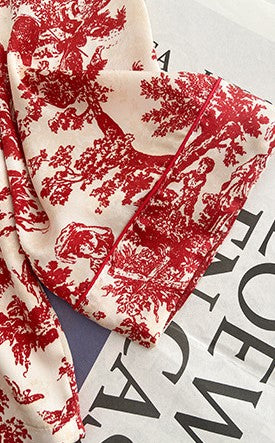 Toile Pajamas Trousers and Shirt