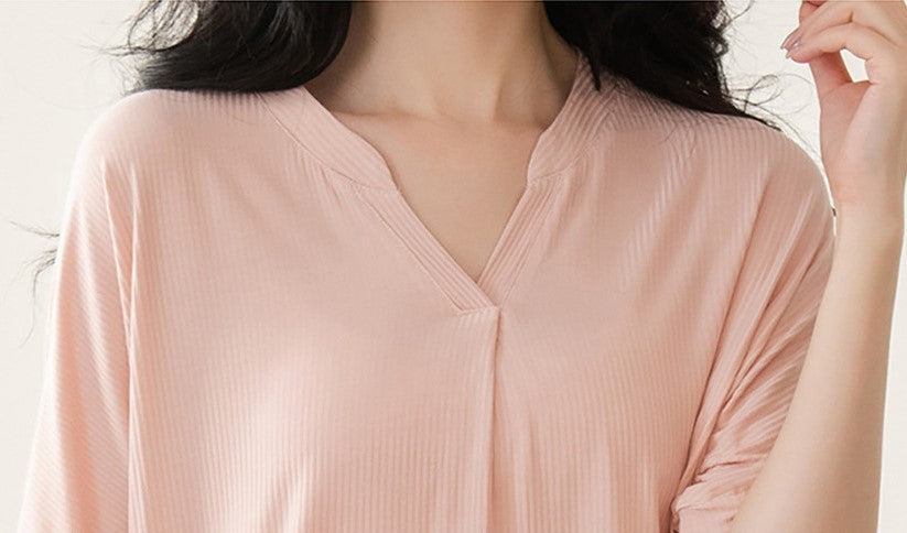 Modal Short Sleeve Cropped Pant Pajamas