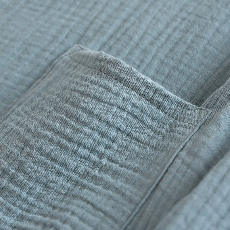 Gauze Crepe Cotton Pajamas