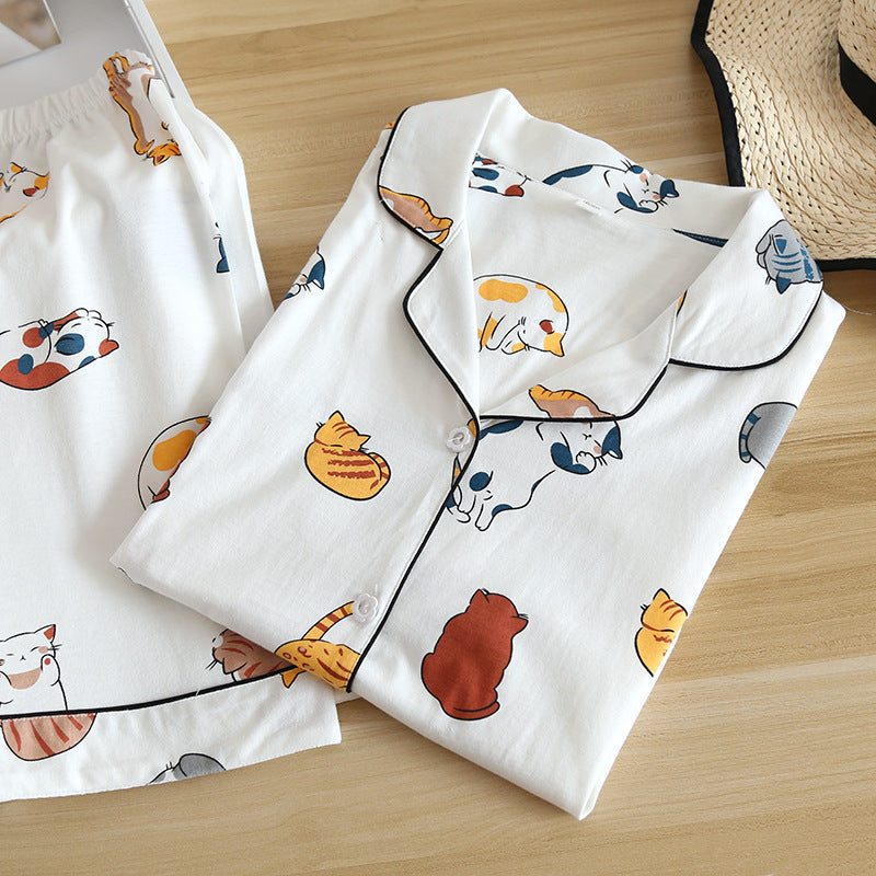 Kitty Cat Short Pajamas