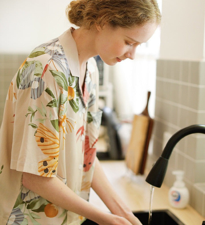 Floral Butterfly Pajamas