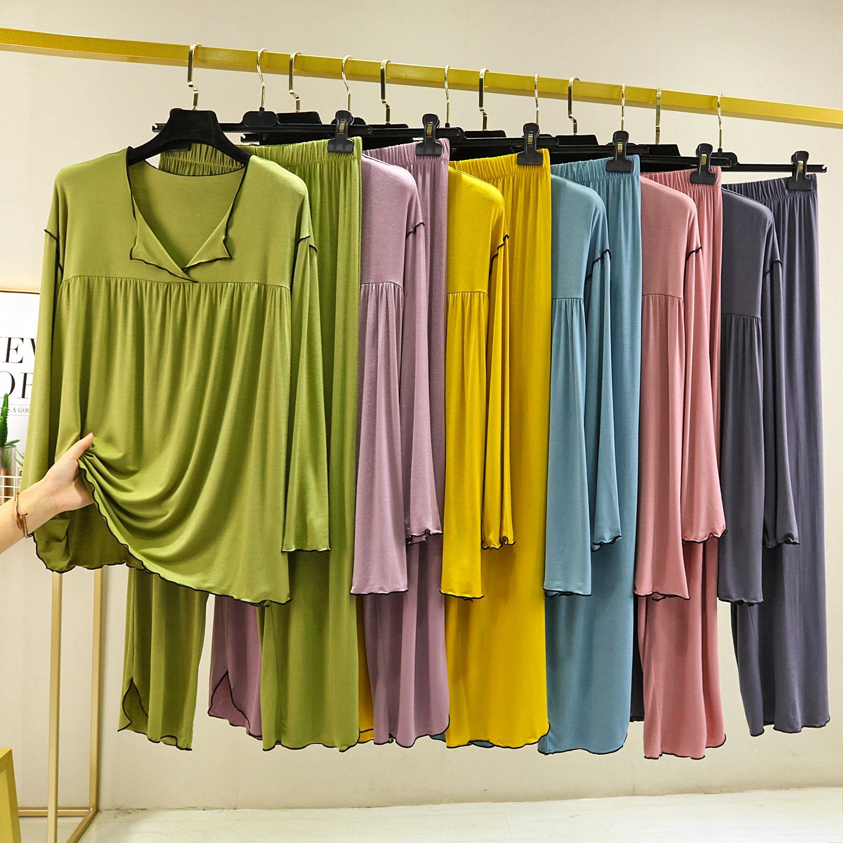 Stylish Smock Modal Pajamas