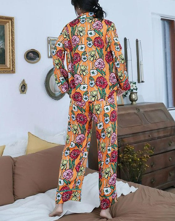 Van Gogh's Flower Pajamas