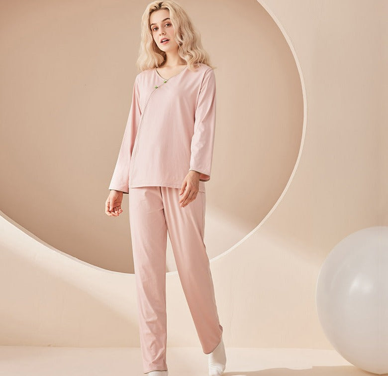 Long Sleeve & Trousers Modal Pajamas