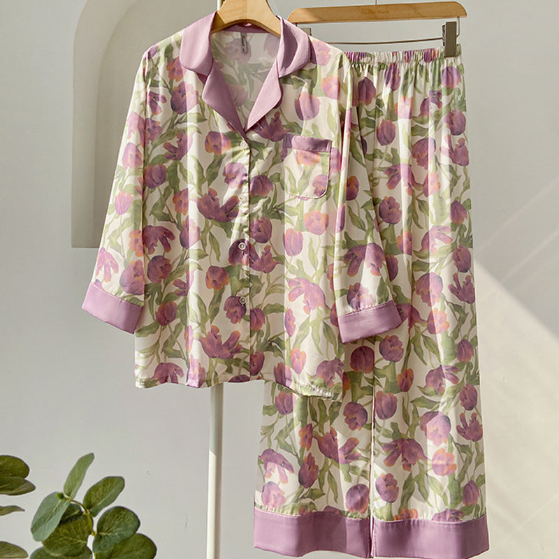 Mauve Tulip Pajamas