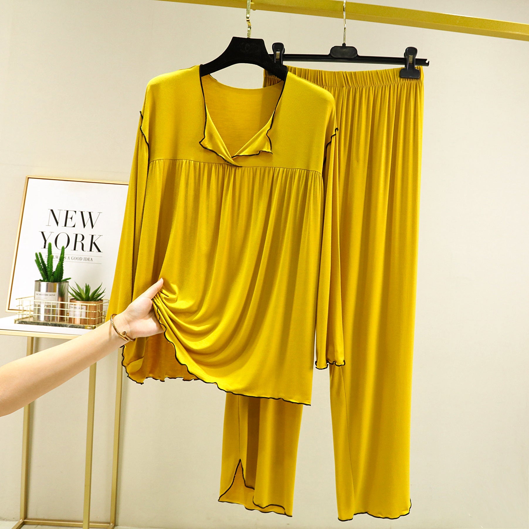 Stylish Smock Modal Pajamas