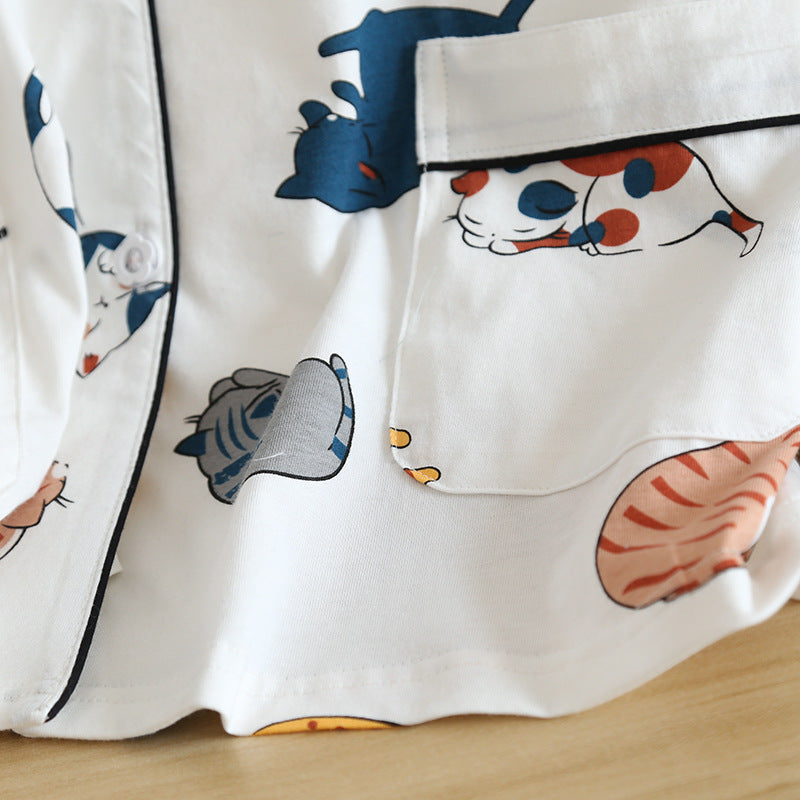 Kitty Cat Short Pajamas